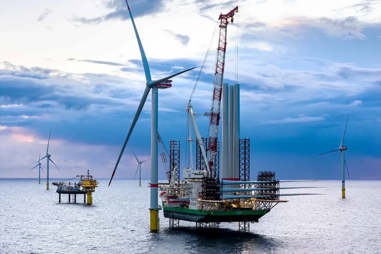 Il parco eolico offshore Nordseecluster inizia a immettere energia nella rete tedesca